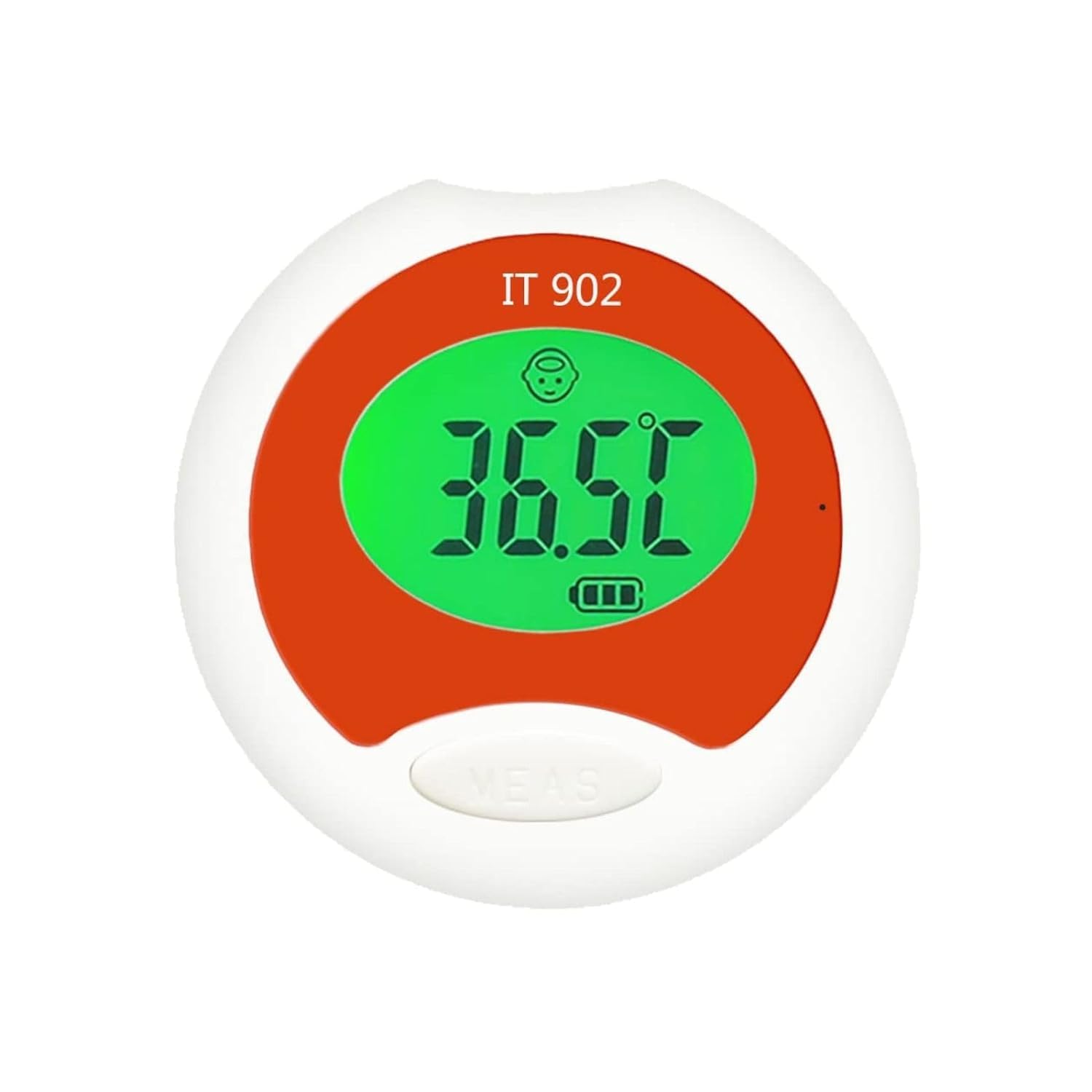 Электронный термометр FIDAC Термометр Измерение 1 секунда USB-зарядка Маленький удобный Круглый термометр Бесконтактный Бесконтактный Бесконтактный